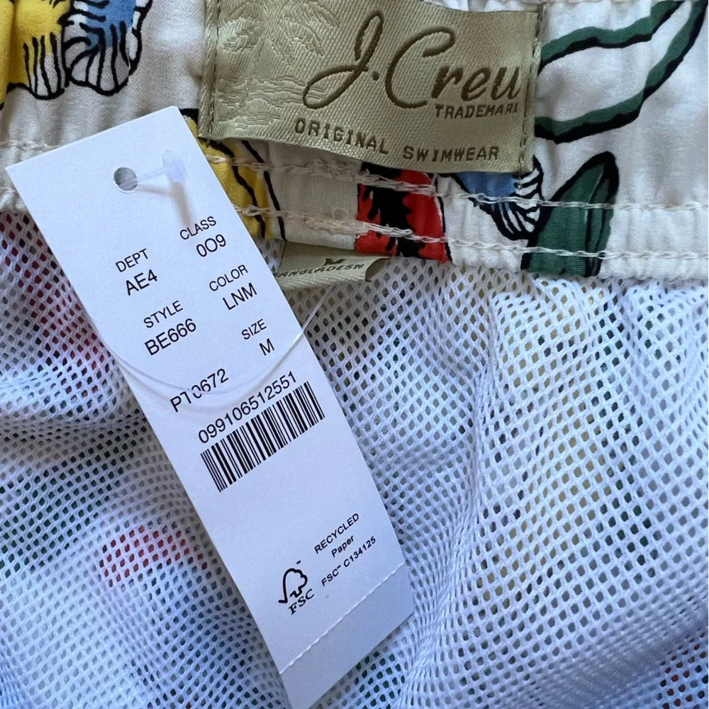 New with tags JCrew Swim Trunks